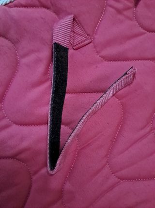 Mantilla doma caballo rosa 