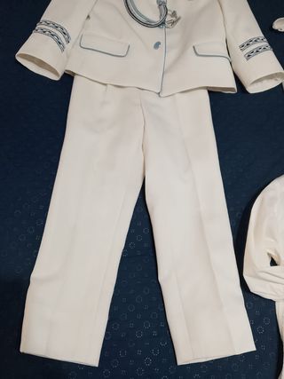 Traje comunión niño blanco