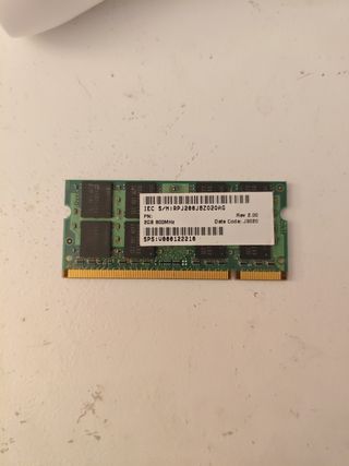 Memoria RAM 2GB 800MHz Samsung