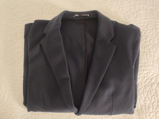 Chaqueta Zara azul marino caballero