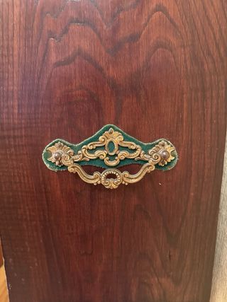 Bargueño madera maciza antiguo