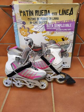 Patines en línea.