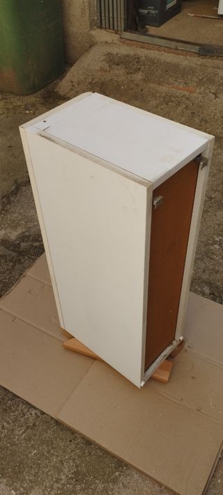 Mueble cocina alto blanco