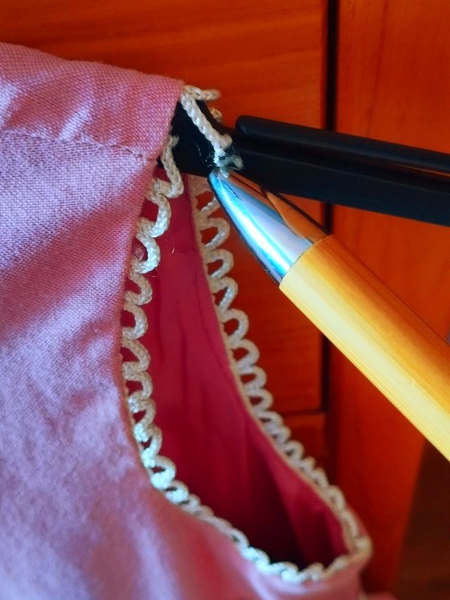 Vestido niña rosa bordado