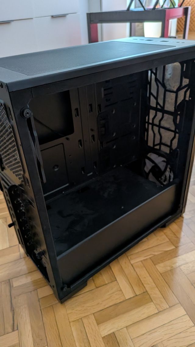 Bitfenix Nova Mesh - Torre PC negra sin cristal 
