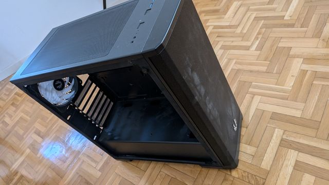 Bitfenix Nova Mesh - Torre PC negra sin cristal 