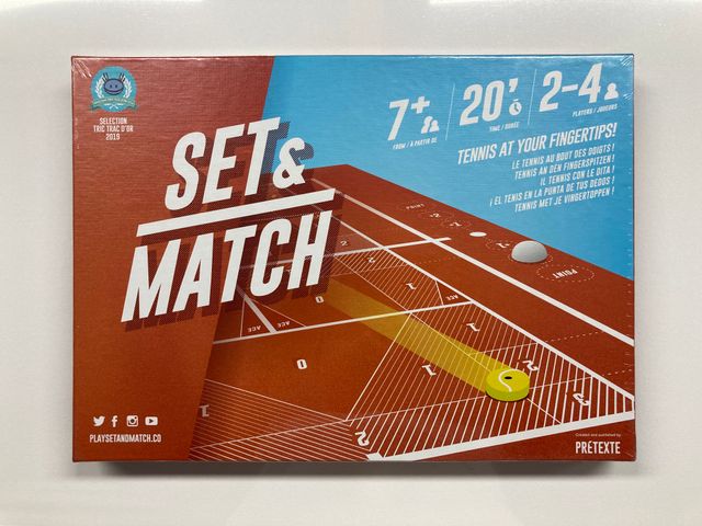 Set and Match Gioco da Tavolo (Nuovo, Sigillato)
