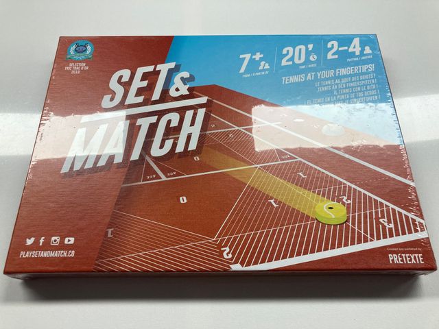 Set and Match Gioco da Tavolo (Nuovo, Sigillato)