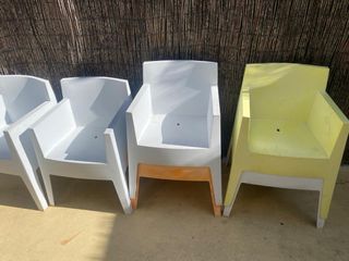 Sillas de Terraza Amarillas Total 30 sillas