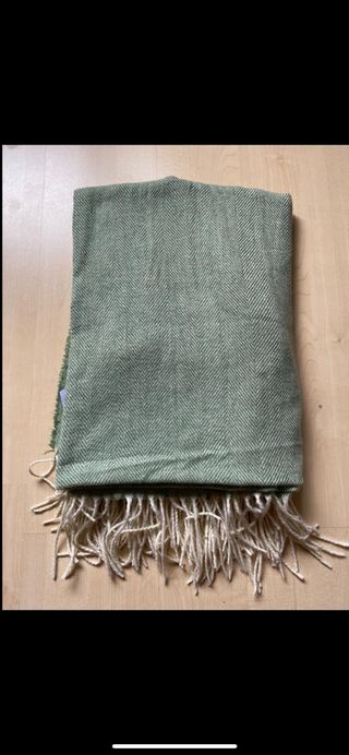 Sciarpa maxi verde|Scialle lungo