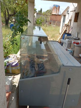 Nevera mostrador 1,5m - 80cm x 1'28 de alto