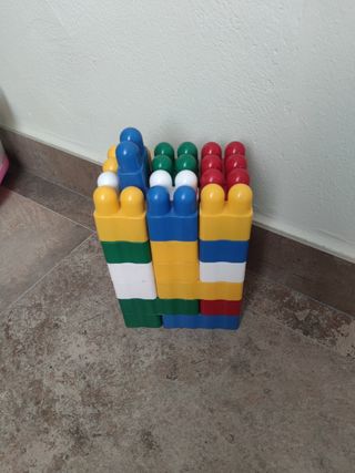 Bloques construcción niños.