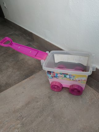 Bloques construcción niños.