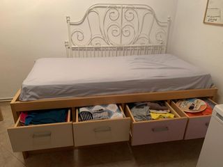 Cama nido infantil con cajones