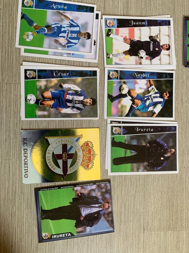 Cromos Deportivo Coruña 2002