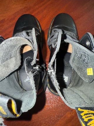 Botas Dr Martens negras plataforma