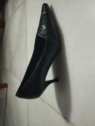 Zapatos tacón negros Pepe Varo