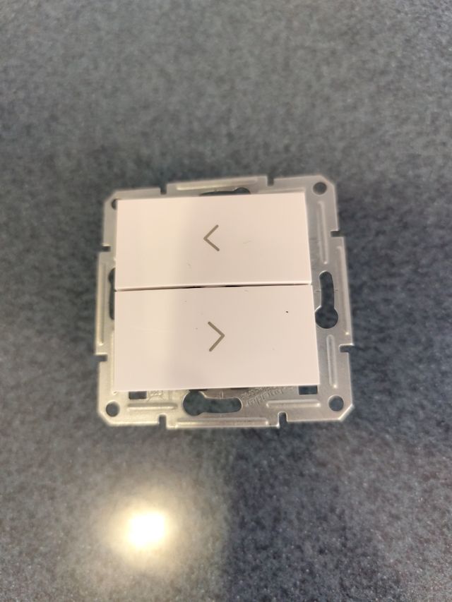Pulsador doble persiana eléctrica