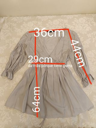 Blusa Zara gris - Talla S