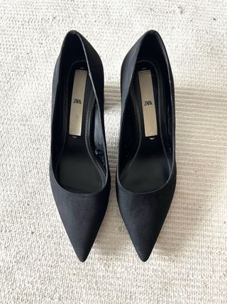 Zapatos tacón negros
