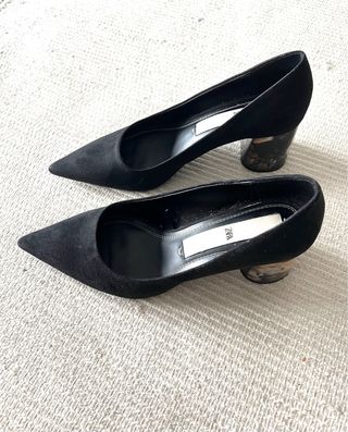 Zapatos tacón negros