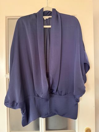 Blusa boho azul - Lisa