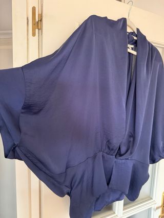 Blusa boho azul - Lisa