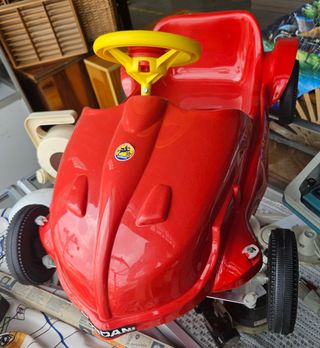 Macchina bimbi Giordani vintage rossa