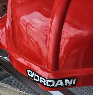 Macchina bimbi Giordani vintage rossa