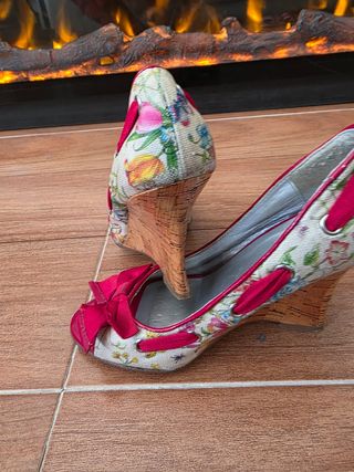 Zapatos Sfera,talla 36, rojos