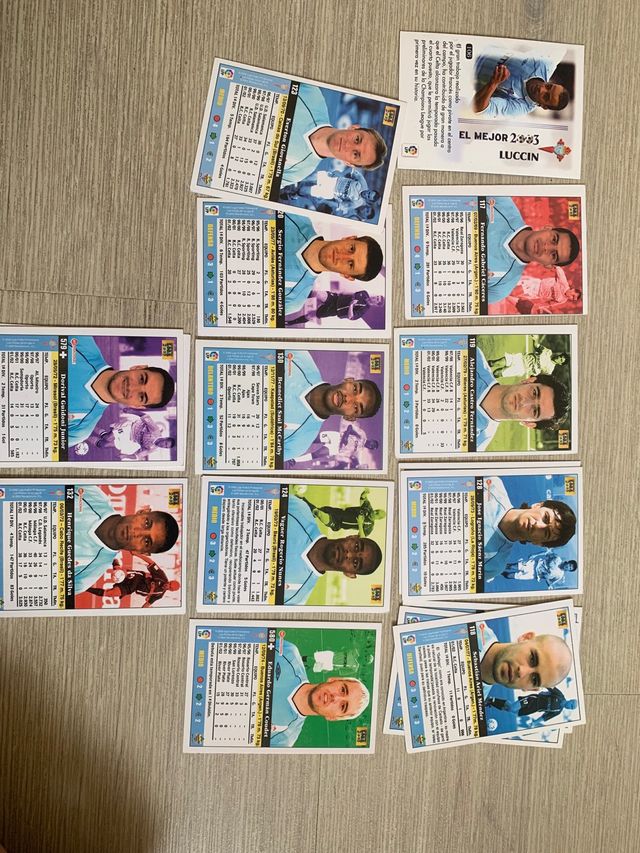 Cromos Celta Vigo 2002-03