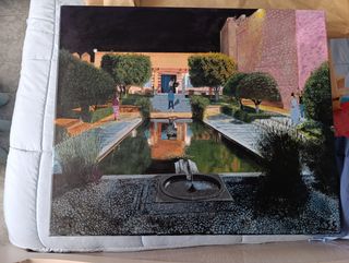 Cuadro Paisajes Almería - Óleo sobre lienzo