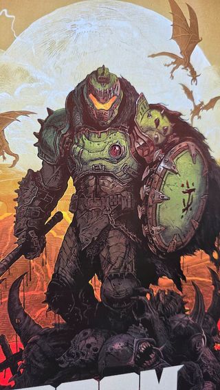 Doom The Dark Ages Poster A3