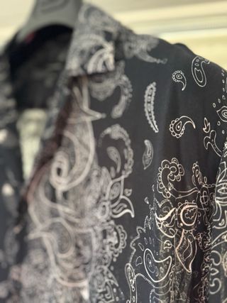 Camisa Xagon paisley - Blanca