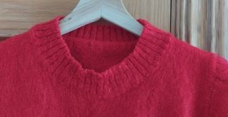 Jersey rojo manga corta