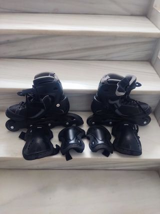 Patines Oxelo + Protecciones Talla 43