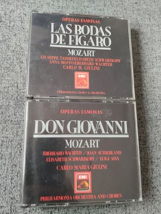 5CD MOZART GIULINI  Las Bodas & Don Giovanni EMI.