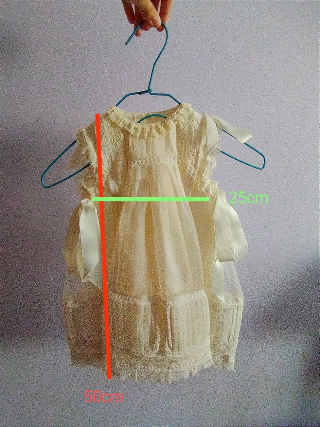 Vestido de niña para bautizo