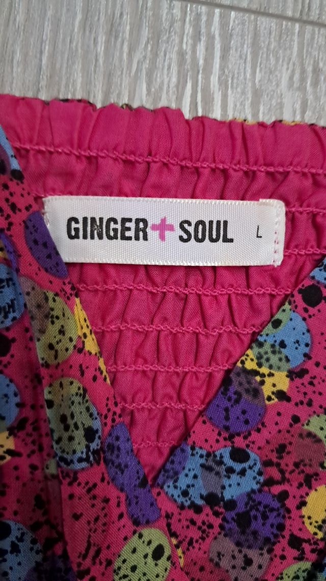 Vestido floral multicolor