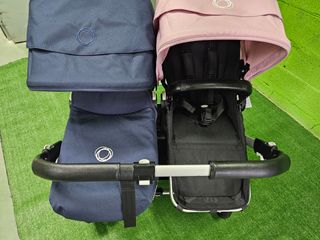 BUGABOO DONKEY 3 AZUL CLASSIC Y ROSA