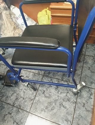 Silla de ruedas WC con brazos