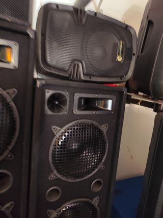 Altavoces pasivos con doble bajo 10 "12" 15" y tro