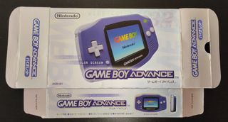Caja Original Game Boy Advance Violeta japonesa