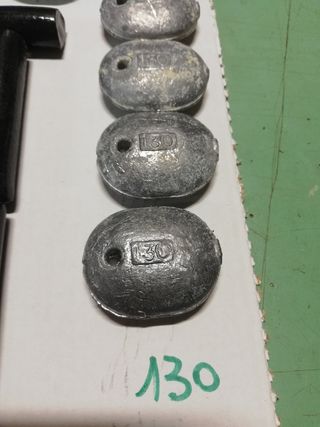 Piombi pesca 45g, 75g, 150g, 95g, 130g