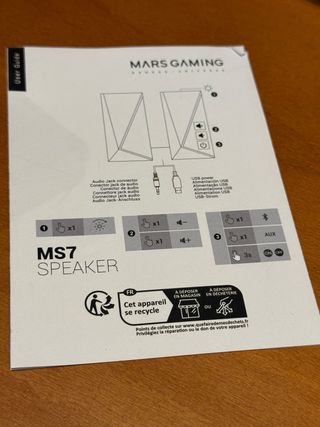 Altoparlanti Mars Gaming MS7 RGB 10W