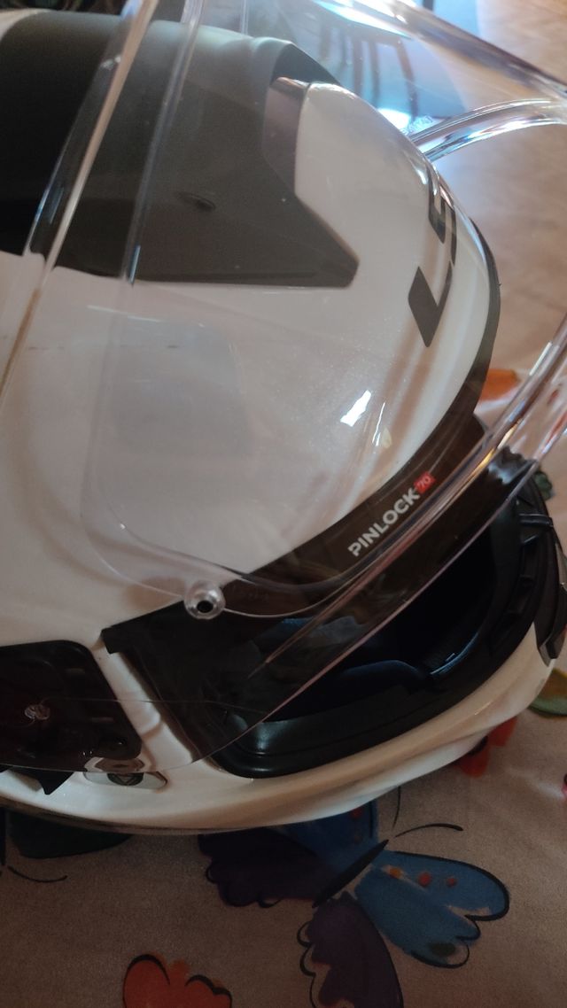 Casco moto LS2  ff 397 V-TECH Blanco, T - S