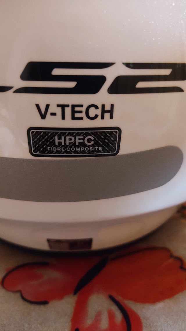 Casco moto LS2  ff 397 V-TECH Blanco, T - S