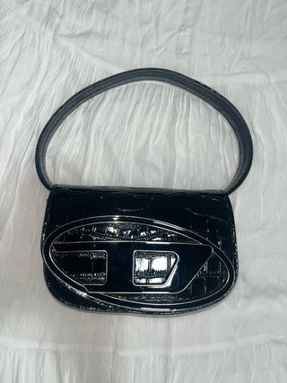Bolso Diesel negro - bandolera
