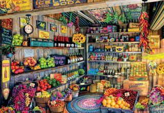 PUZZLE 2000 p. TIENDA DE COMESTIBLES