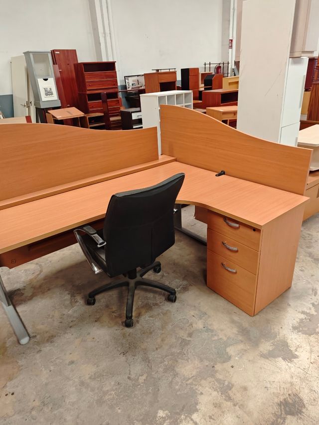 Mesa oficina madera marrón